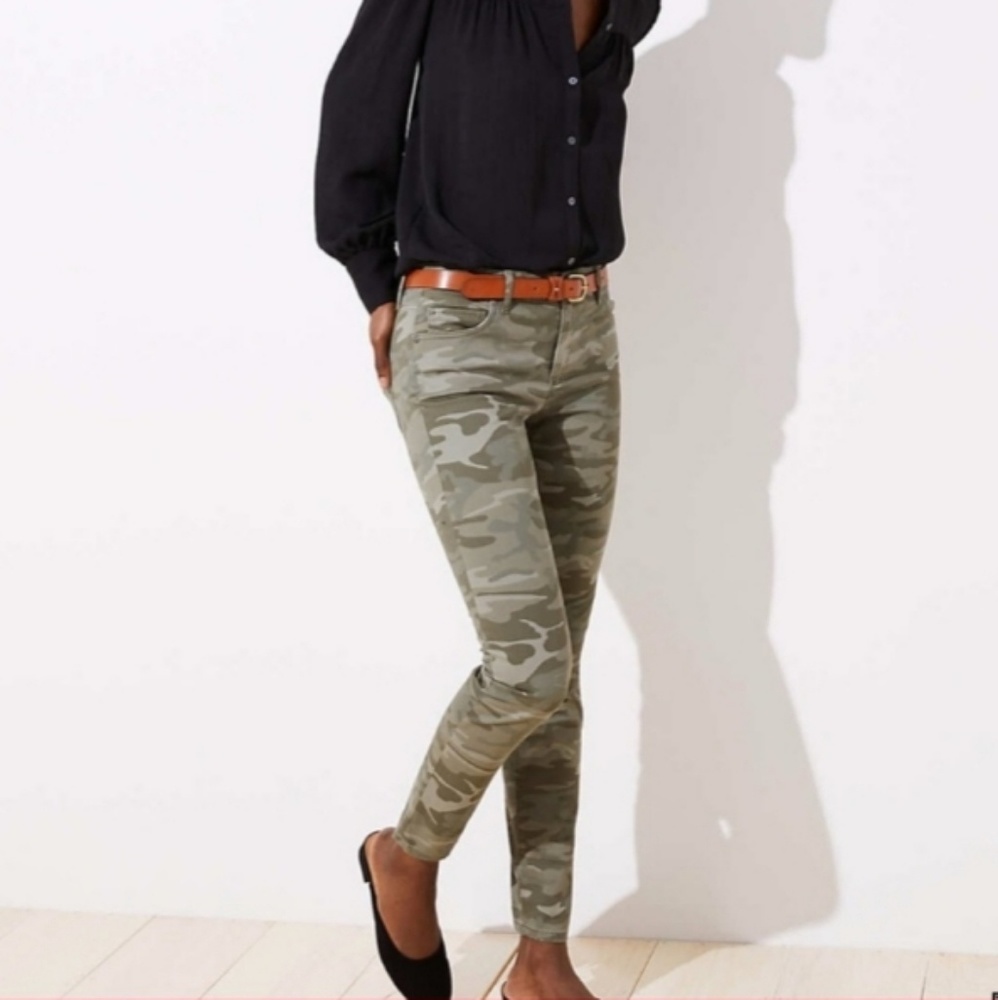 Low rise Jeggins Camuflage